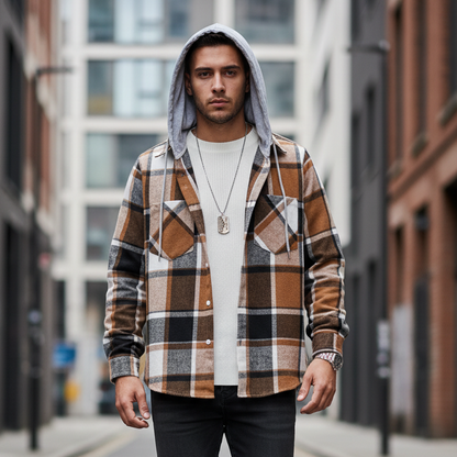 Pull à Capuche, Coupe Décontractée et Ample