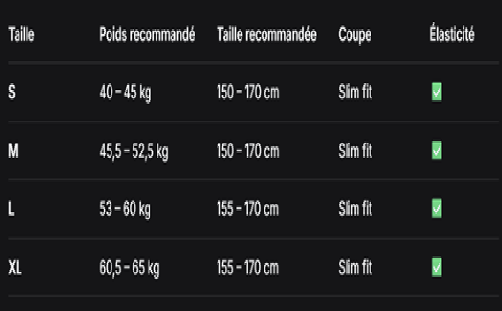 SIZE GUIDE 